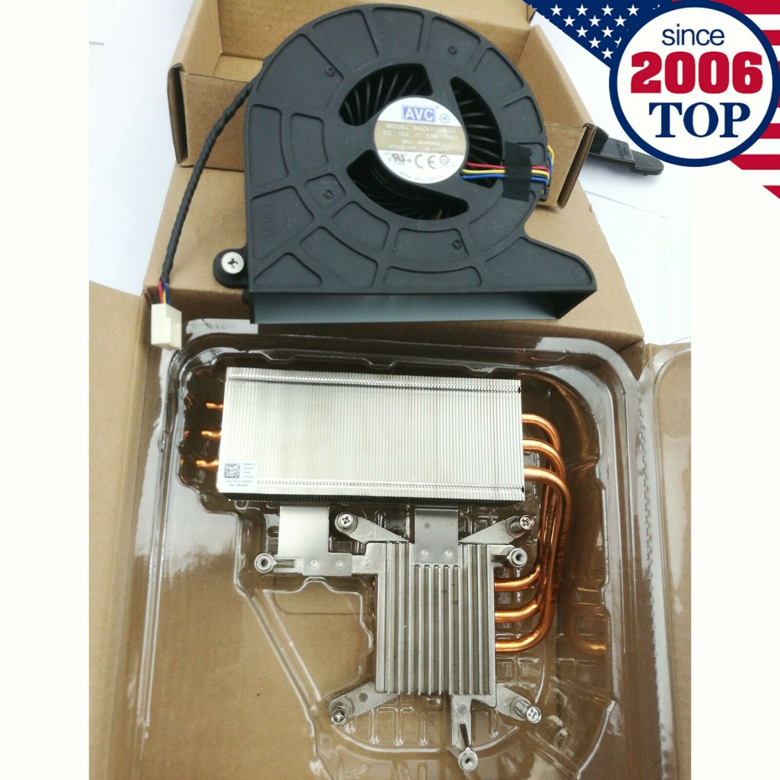 New Dell T3640 Heatsink w/ Fan fit for T3630 XPS 8910 8920 T57JF KTDJC US Stock