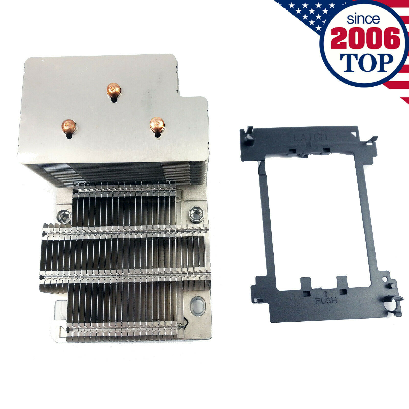 New Dell Poweredge R740 R740xd High Performance Heatsink 0TRJT7 w/Bracket US