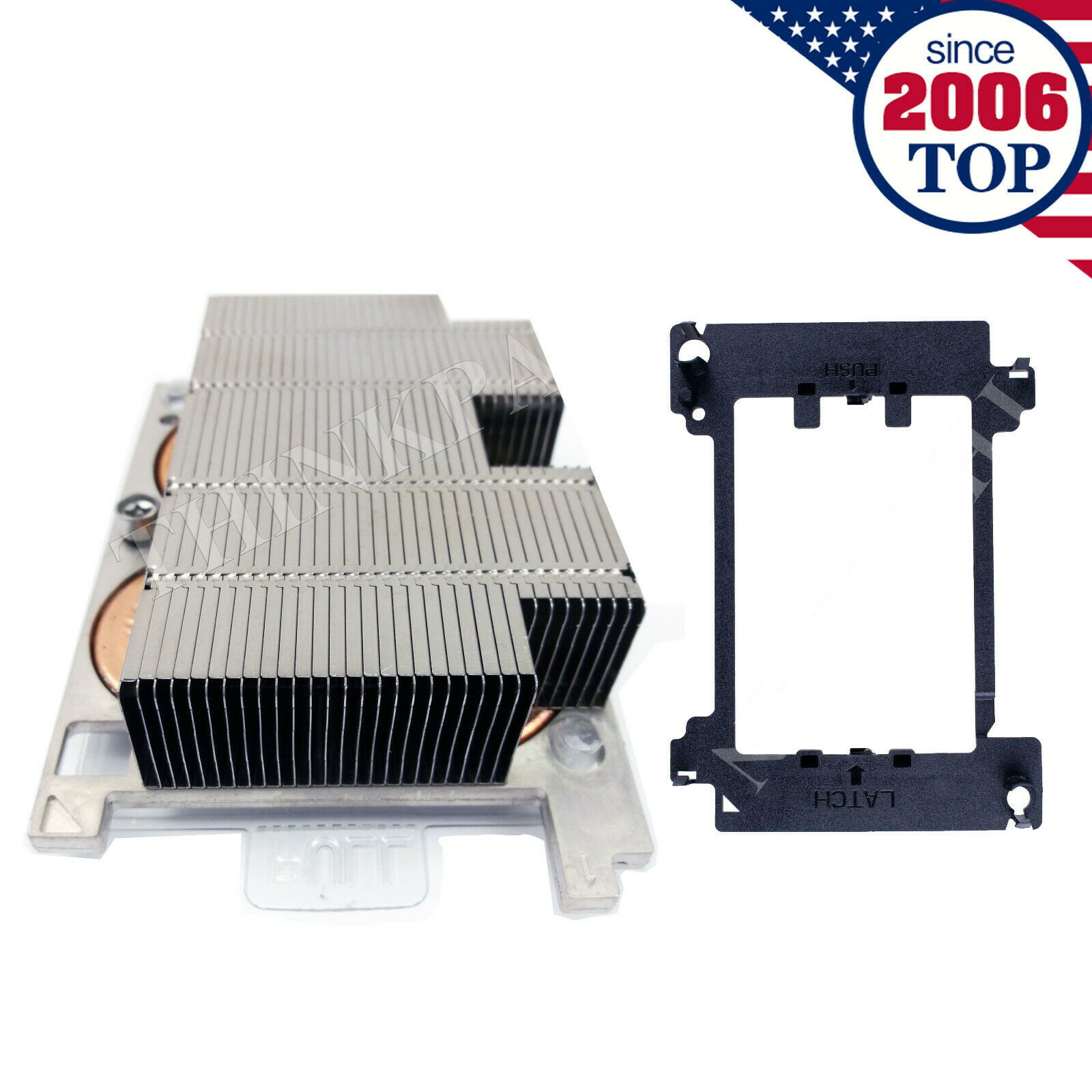                    New Dell R540 R440 CPU Cooling Heatsink 0994RT 994RT w/ Bracket US Shipping