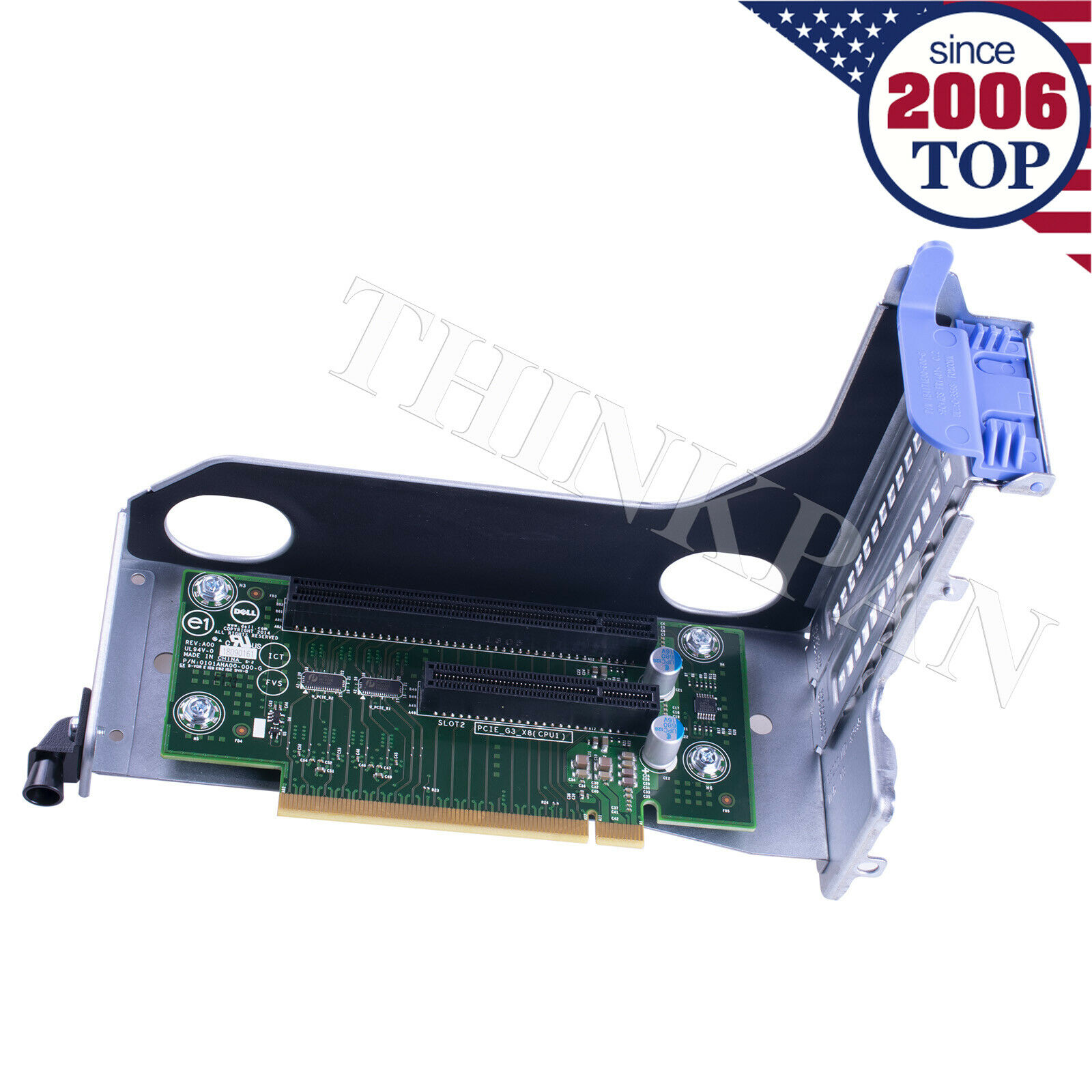 Dell Poweredge R530 2U PCIe X16 X8 Slot 2 Riser Card w/ Bracket KGP90 0KGP90 US