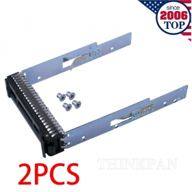 2PCS New 3.5" HDD Tray Caddy Compatible w/ Lenovo ThinkSystem SR650 SR550 SR630